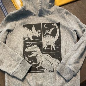 Hooded dinosaur sweatshirt